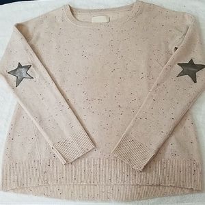 cici patch cashmere sweater